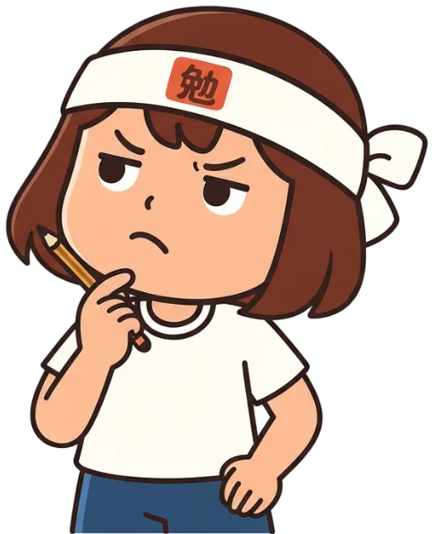 Rin, the Asoi mascot, deep in thought